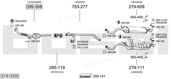 Bosal SYS12035