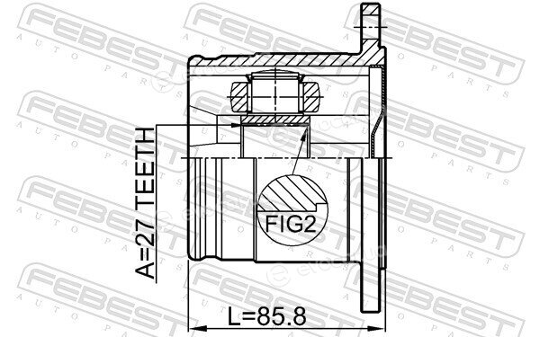 Febest 0211-S50R
