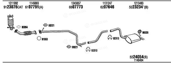 Walker / Fonos FOH15493B