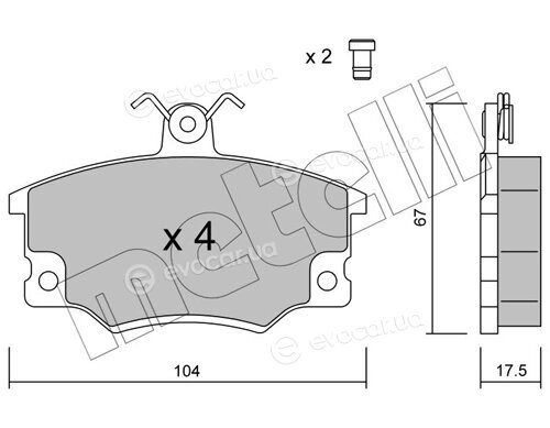 Metelli 22-0030-1