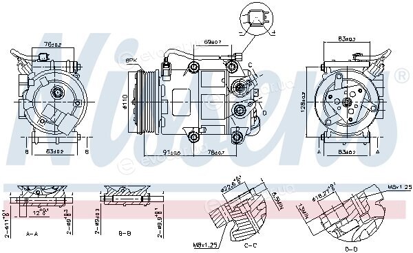 Nissens 890655