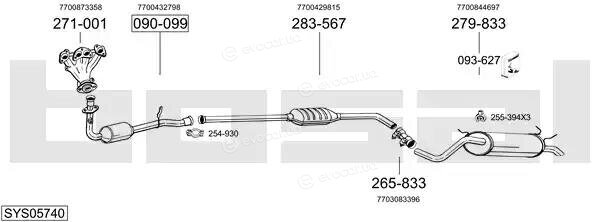 Bosal SYS05740