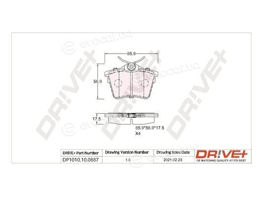 Drive+ DP1010.10.0887