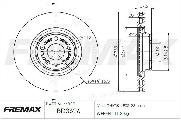 Fremax BD-3626