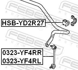 Febest HSB-YD2R27