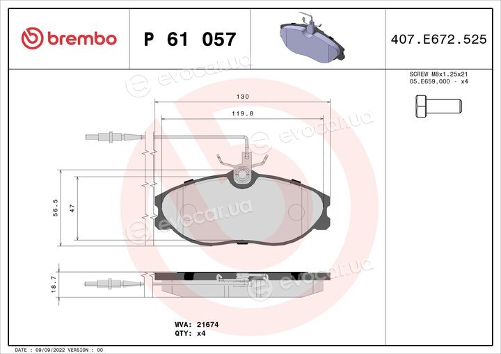 Brembo P 61 057