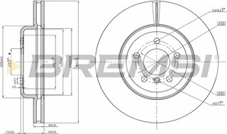 Bremsi CD8047V