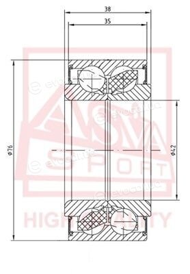 Asva DAC42760038-35