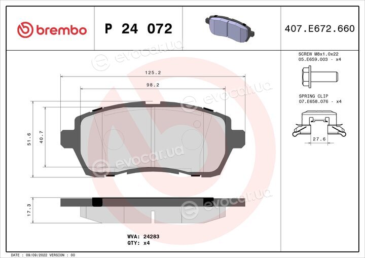 Brembo P 24 072X