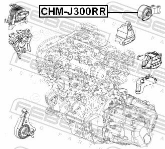 Febest CHM-J300RR