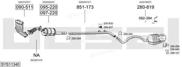 Bosal SYS11340