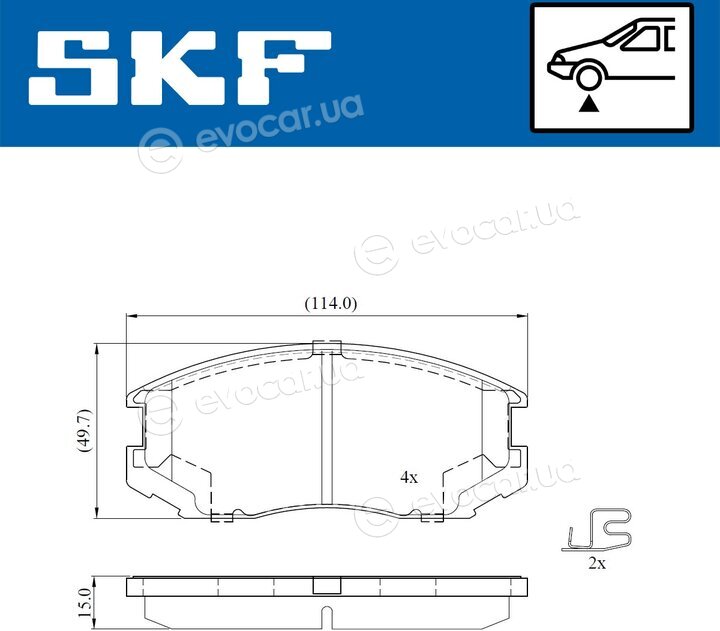 SKF VKBP 80715 A