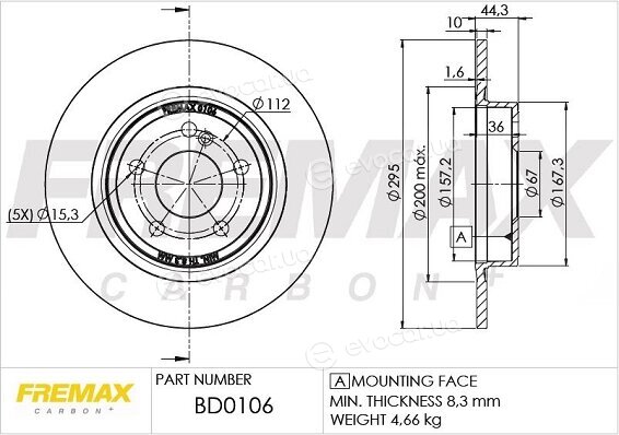 Fremax BD-0106