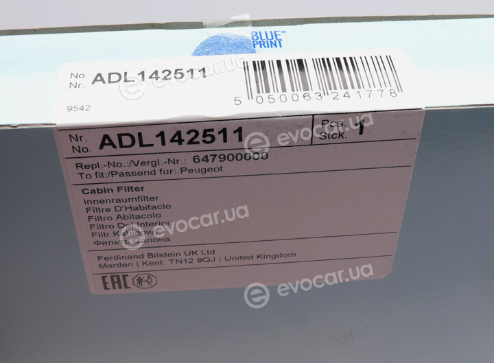 Blue Print ADL142511