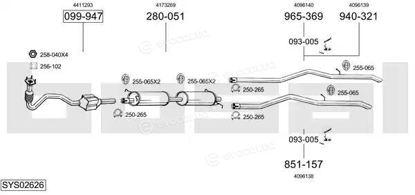 Bosal SYS02626