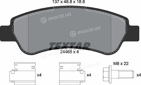 Textar 2446501