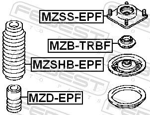 Febest MZB-TRBF