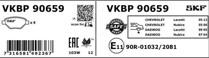 SKF VKBP 90659