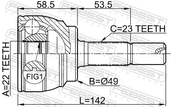 Febest 0210-E11