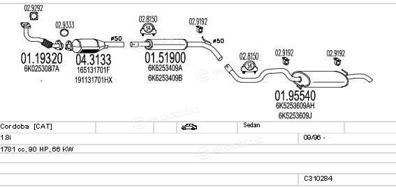 MTS C310284008056