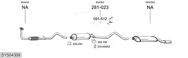 Bosal SYS04309