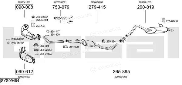 Bosal SYS09494