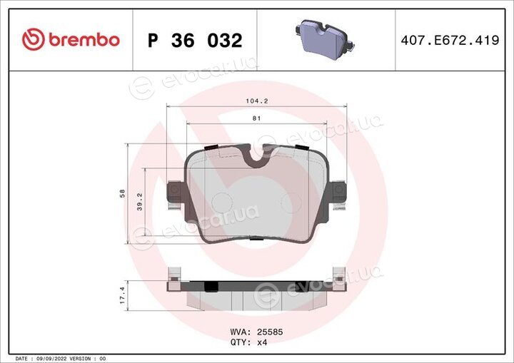 Brembo P 36 032