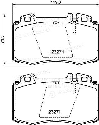 Hella Pagid 8DB 355 008-691