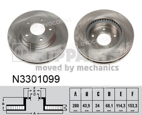 Nipparts N3301099