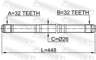 Febest 0312-RD1RH