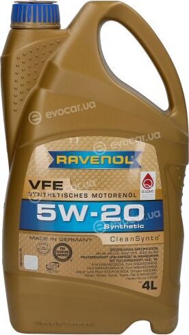 Ravenol VFE SAE 5W20 4L