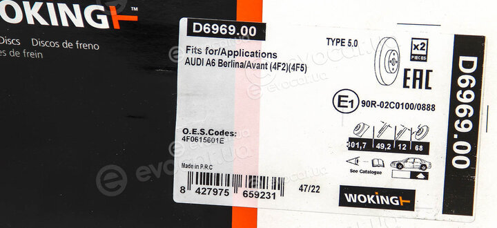 Woking D6969.00