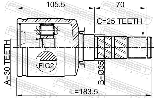 Febest 0811-S11