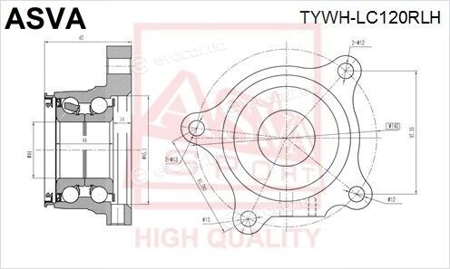 Asva TYWH-LC120RLH