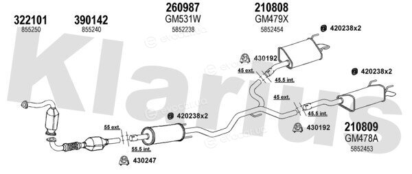 Klarius 391433E