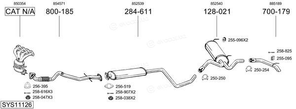 Bosal SYS11126