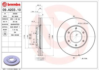 Brembo 09.A203.10