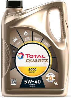Total QUARTZ 9000 ENERGY5W40 4L