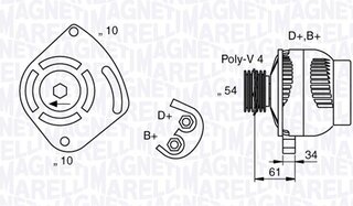 Magneti Marelli 063377030010