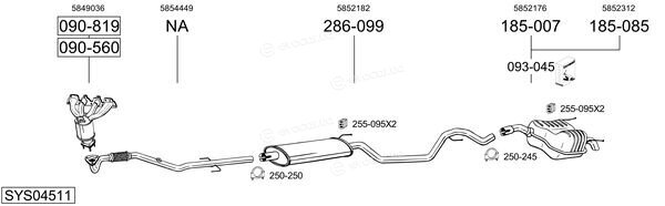 Bosal SYS04511