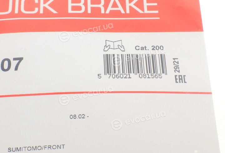 Kawe / Quick Brake 109-1607