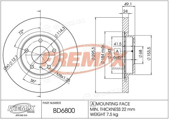 Fremax BD-6800