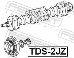 Febest TDS-2JZ