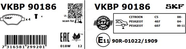 SKF VKBP 90186