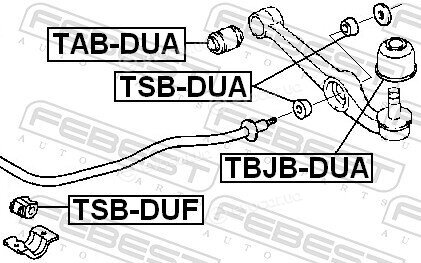 Febest TSB-DUA