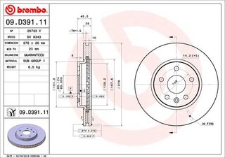 Brembo 09.D391.11