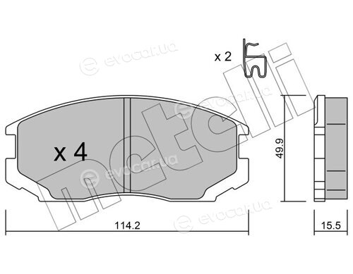 Metelli 22-0221-1