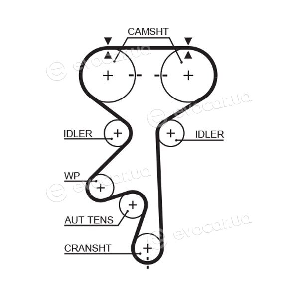 Gates K015408XS