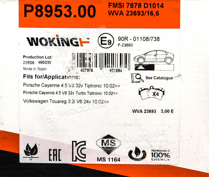 Woking P8953.00