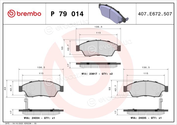 Brembo P 79 014